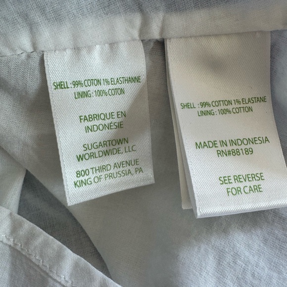 Lilly Pulitzer Tassie Elbow Striped Button Down Midi Dress Sz 6 - Picture 7 of 9